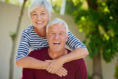 Still so in love. Cropped portrait of an affectionate senior couple outdoors.