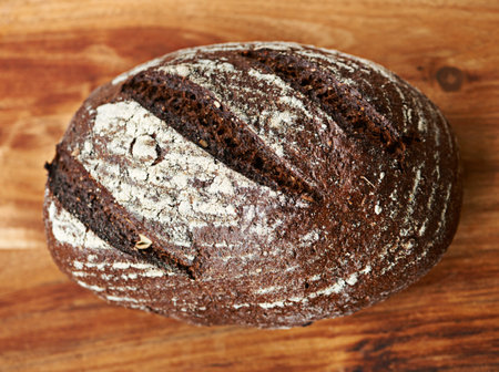 Baked to perfection. Closeup shot of a freshly baked loaf of bread.