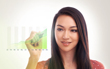Forecasting the futureの写真素材