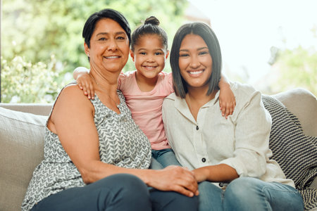 We turned beauty into hand-me-downs. Portrait of a mature woman bonding with her daughter and...
