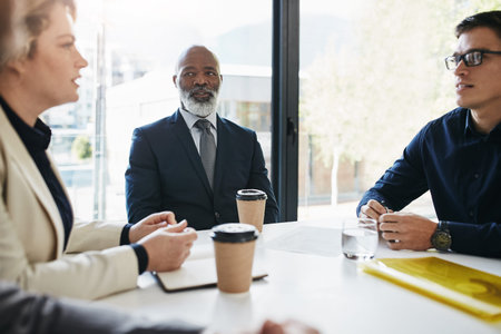 Investment, teamwork or business people in business meeting, invest strategy or planning company...