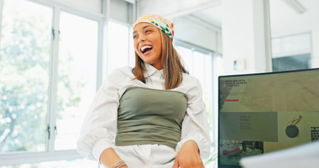Business woman, hands or huddle pile in collaboration, teamwork or motivation in company growth,...