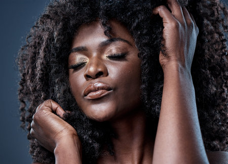 No one will show you the love you deserve but you. Studio shot of a beautiful young woman with...