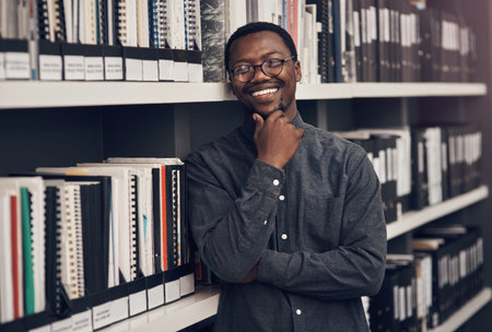 Heres a tip - stay determined. Cropped portrait of a handsome young male architect smiling while...