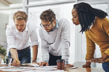 This is where we wanna be. a group of businesspeople having a brainstorming session.