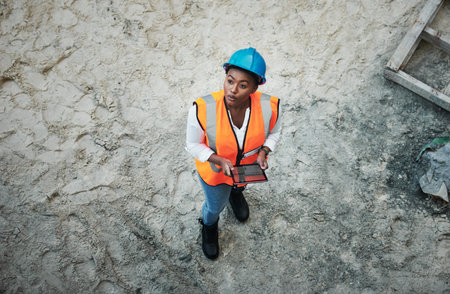 The more modern the technology the more streamlined the project. a young woman using a digital...
