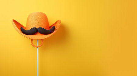 Mexican flatlay concept with copyspace. Creative advertising backgroundの素材