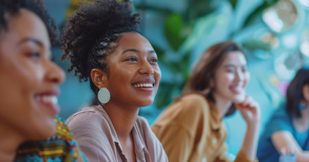 Woman, employee and business portrait in an office for presentation, seminar or trading workshopの素材