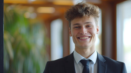 Man, business and entrepreneurship for success. Supporting men in business as entrepreneursの素材