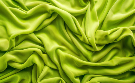 Hemp, textile and green texture material background for ecofriendly, sustainability andの素材