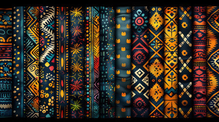 Graphic, Africa pattern and ancient art and texture of background, object and culture ofの素材