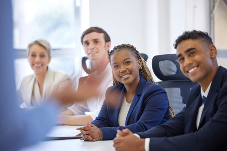 Business people, teamwork and cooperation for information, planning and conversation for project....