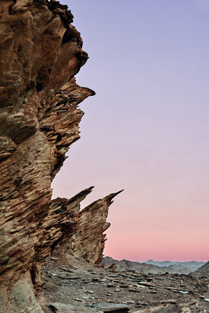 Nature, mountain and canyon for rock, formation and geology at location, environment and outdoor....