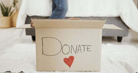 Home, text or box to donate for charity, nonprofit or community service for support. Donation, heart...