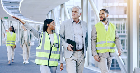 Engineer, CEO and talk to show building, progress and division with partnership, property investor...