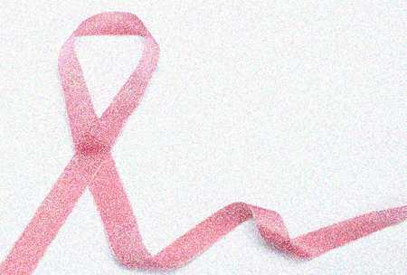 breast cancer emblem, pink ribbonの写真素材