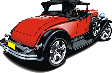 nice original car design on the white backgroundのイラスト素材