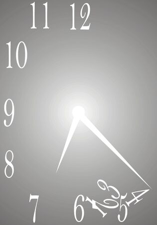 time clock background in the grey colorsのイラスト素材