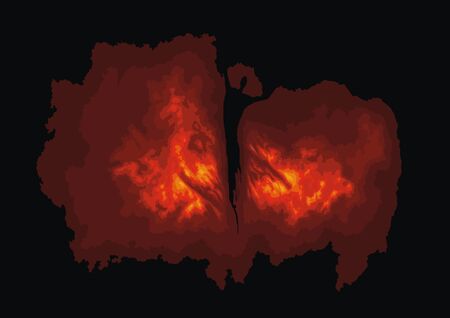 abstract color texture as modern futuristic backgroundのイラスト素材