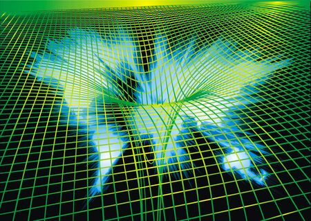 world map with every continent as nice backgroundのイラスト素材