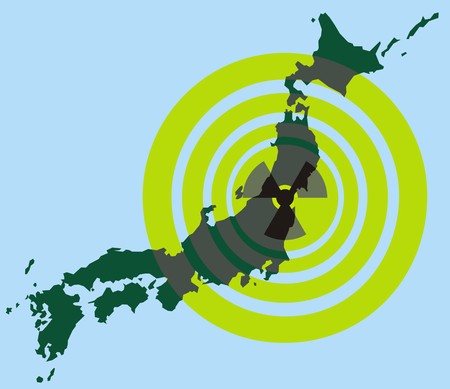 japan and nuclear energy (end of nuclear power plants)のイラスト素材