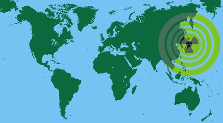 japan and nuclear energy (end of nuclear power plants)のイラスト素材