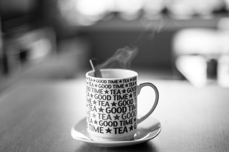 cup of teaの写真素材