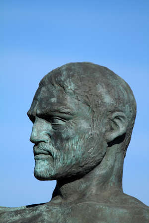 Statue of Herculesの写真素材