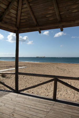 Sancti Petri beachの写真素材