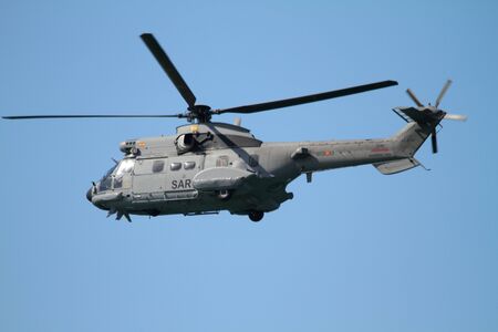Puma SAR helicopter, Spanish Navyのeditorial素材