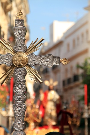 Religious celebration in Cadizのeditorial素材