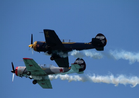 Yakovlev aerobatic Yak-52のeditorial素材