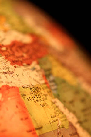 World Map Egyptのeditorial素材