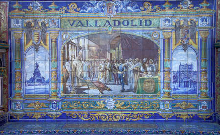Valladolid retable ceramicのeditorial素材