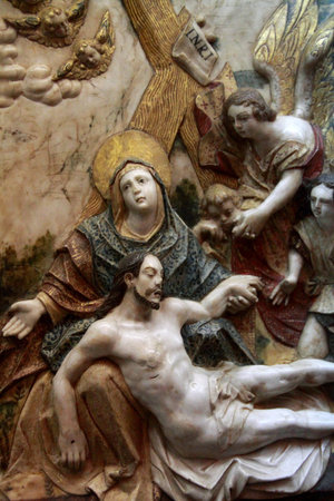 Conducted in ivory relief, Baeza, Jaén