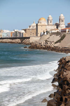 Cadiz, three thousand year old city of southern Spainのeditorial素材