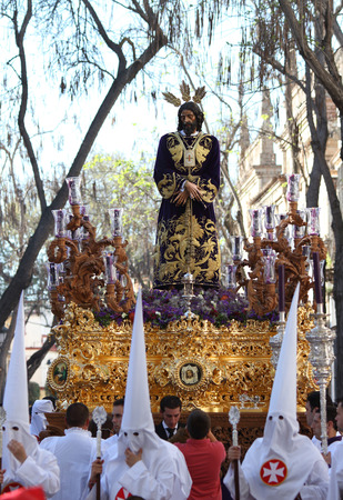 Jes?s Cautivo, celebraci?n de Semana Santaのeditorial素材