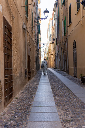 Alleyway. Locorotondo. Puglia. Italy.
