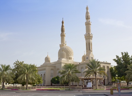 Mosque in Dubai (United Arab Emirates)の写真素材