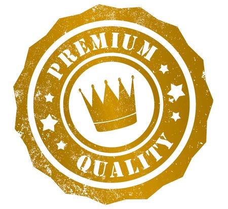 Premium quality grunge stamp, in english languageの写真素材