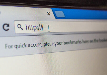 Address Barの写真素材