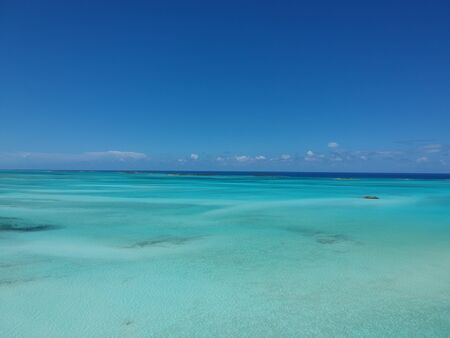 Paradise Bahamas drone photosea and brachの写真素材