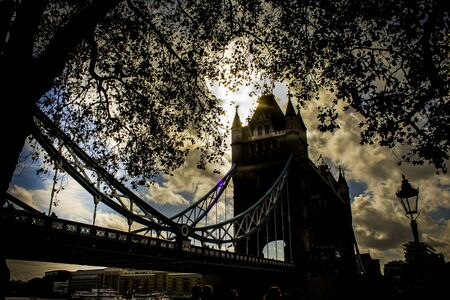AUTUMN IN LONDONの写真素材