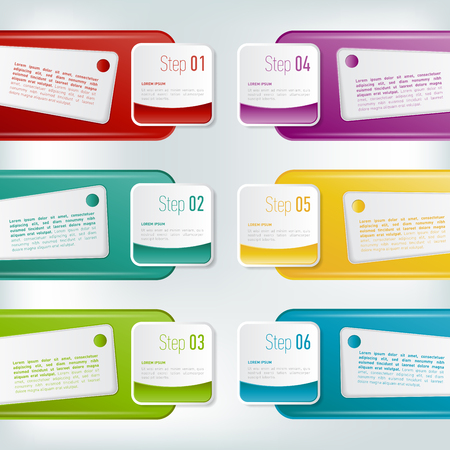 Infographic design template. Vector illustration.のイラスト素材