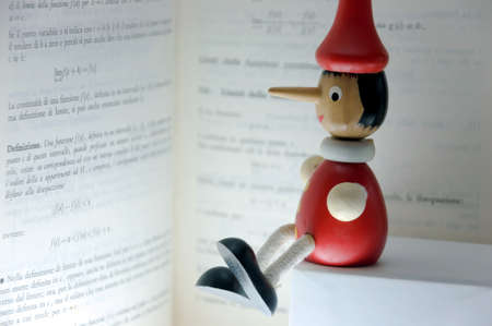 pinocchio back to school a good idea for redeem himselfの写真素材