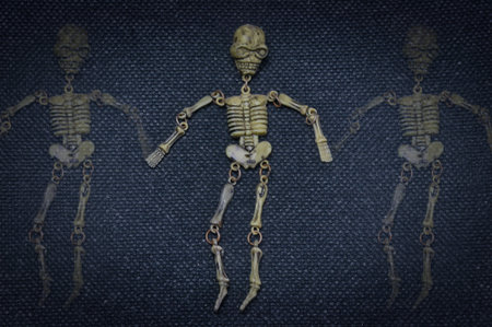 scary, the skeleton is a classic that I tried to make original with photo shooting and...