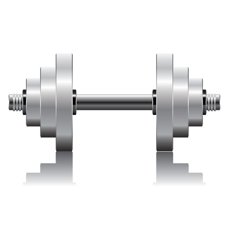 Fitness icon dumbbell workoutsのイラスト素材