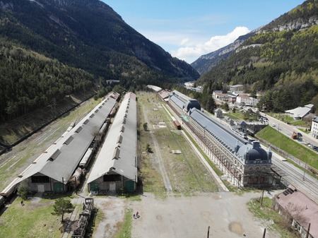 canfranc stationの写真素材