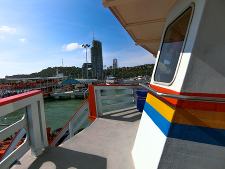 portland at Pattaya city thailandの写真素材