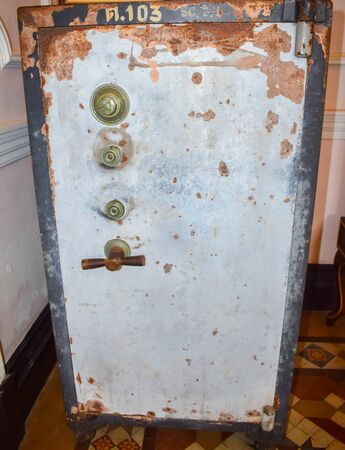 80 years old safe, first safe of Chao Phya Abhaibhubejhr hospitalの写真素材